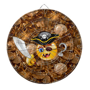 Jeu De Fléchettes trésor pirate emoji