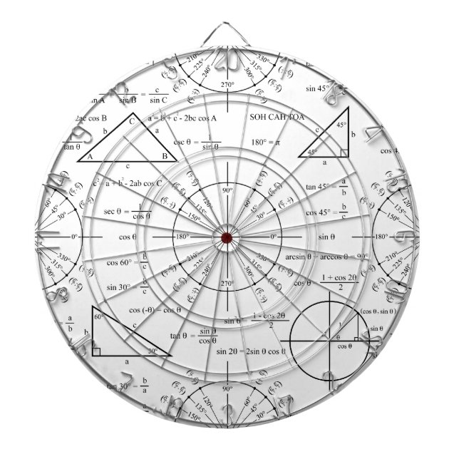 Jeu De Fléchettes Triage et triangles (Devant)