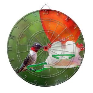 Jeu De Fléchettes Un colibri en rubis