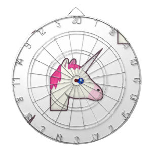 Jeu De Fléchettes unicorne emoji