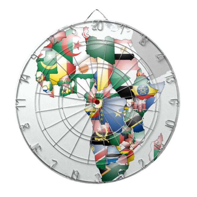 Jeu De Fléchettes Unité dans la diversité : Collection des drapeaux  (Devant)
