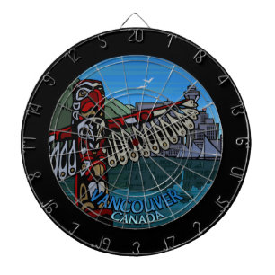 Jeu De Fléchettes Vancouver Dartboard Cool Vancouver Dartboard