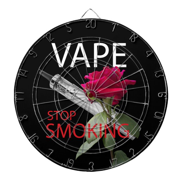 Jeu De Fléchettes Vape. Arrêtez de fumer (Devant)