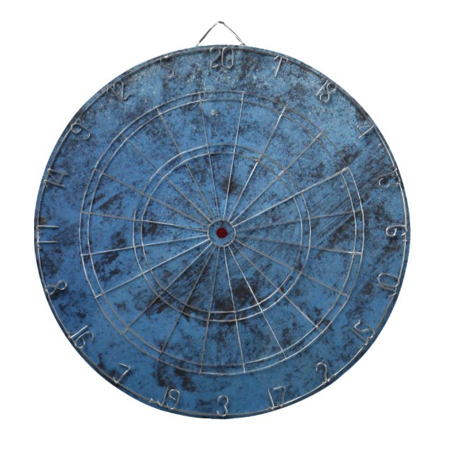 Jeu De Fléchettes Vintage bleu clair (Devant)