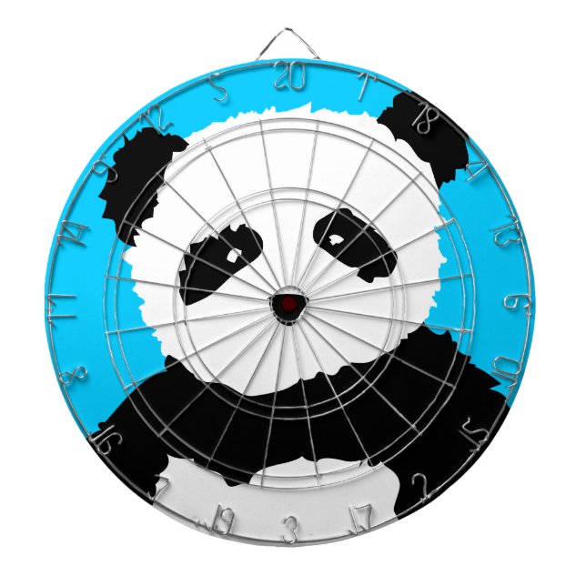 Jeu De Fléchettes visage de panda (Devant)