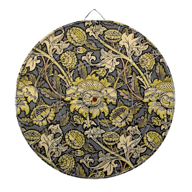 Jeu De Fléchettes William Morris Wey Fond d'écran Floral (Devant)