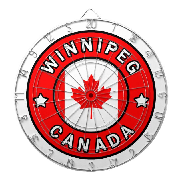 Jeu De Fléchettes Winnipeg Canada (Devant)