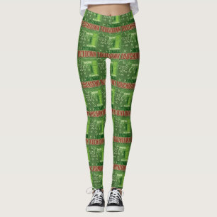 Jeu de football Pom-pom girl Yoga Gym Leggings Pan