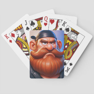 Jeu de Poker Visage Coriace