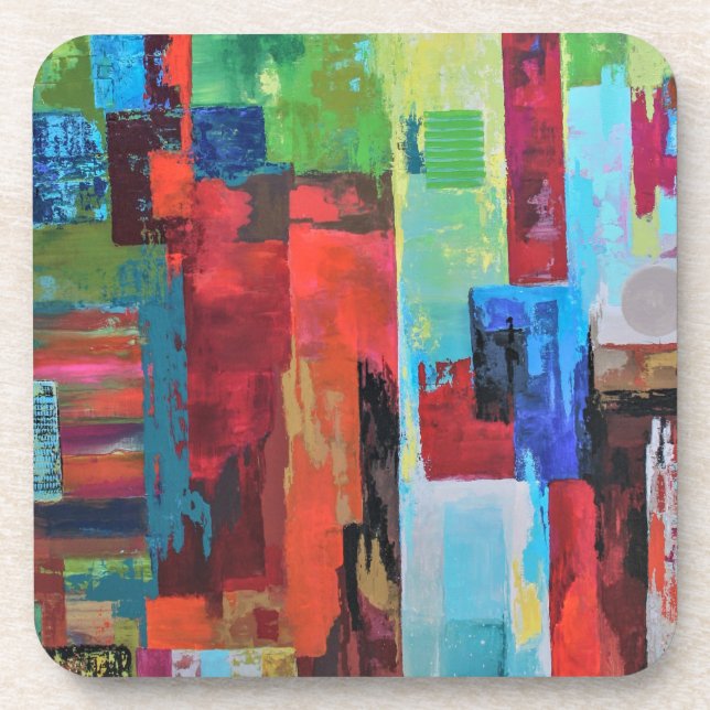 Jeu de portail de 6 Dessous de verre (Devant)