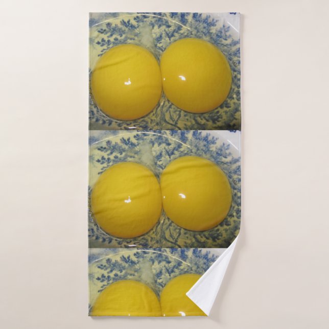 Jeu de poulet double amusant (Serviette de bain)