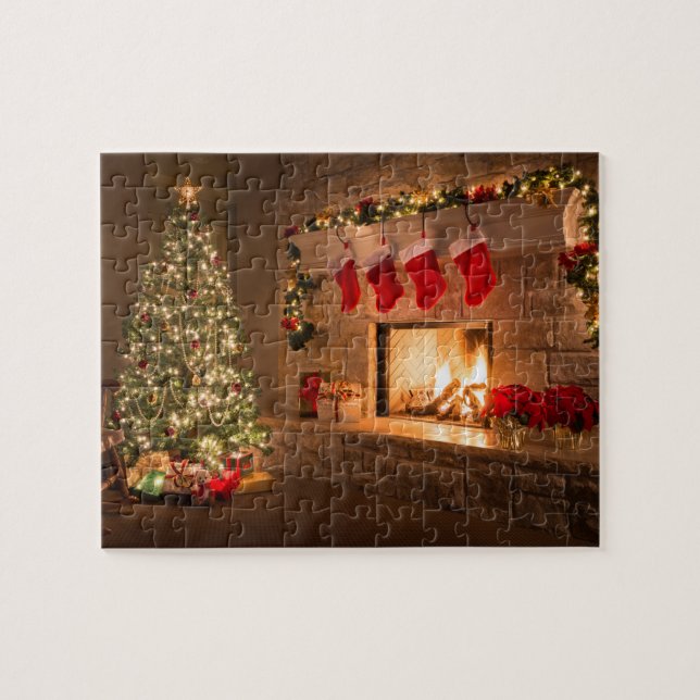 Jeu de puzzle de Noël (Horizontal)