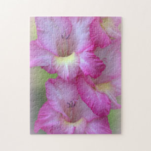Jeu de Puzzle Fleurs Roses