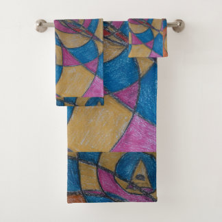 JEU DE SERVIETTES DE CONCEPTION motif