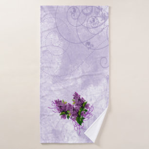 Jeu de serviettes Lilacs pourpres