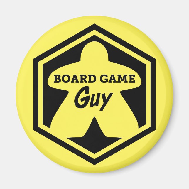 Jeu de société Guy Black Frame Magnet (Devant)