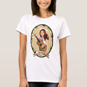 Jeu de St Cecilia pour nous T-shirt de dames