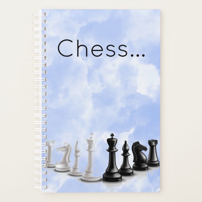 Jeu d'échecs mignon Planificateur annuel (Devant)