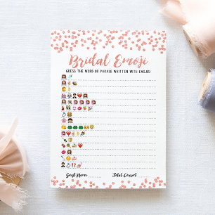 Jeu d'emoji de mariage avec réponses Carte de douc