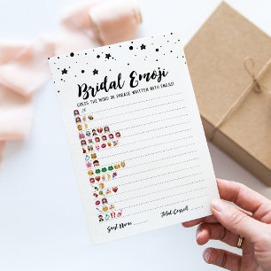 Jeu d'emoji de mariage avec réponses Carte de douc