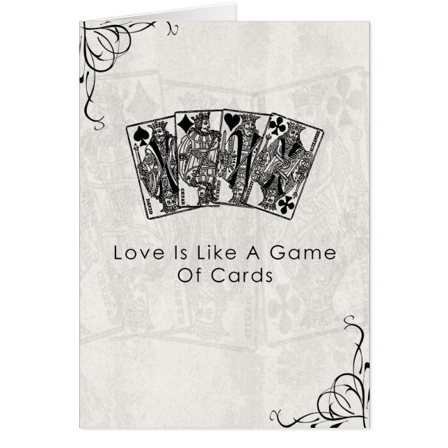 Jeu des cartes (Devant)