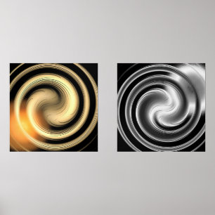 Jeu d'impression Harmonie et Relaxation Golden&Sil