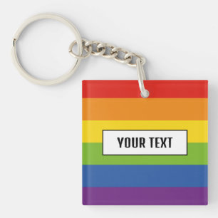 Jeu Gay pride de texte d'indicateur arc-en-ciel