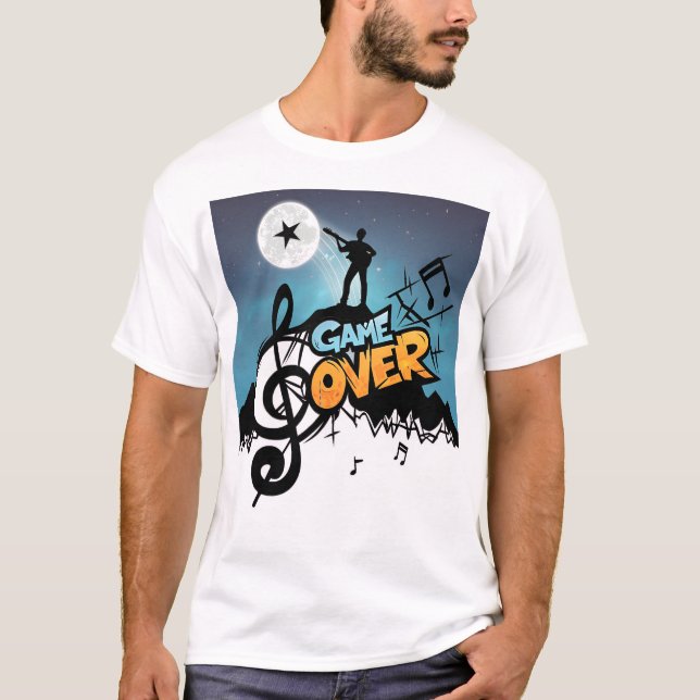 JEU OVER" Design T-shirt (Devant)