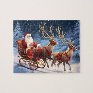 Jeu Puzzle Noël Père Noël