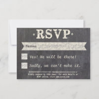 Jeu RSVP Jeu De Jeu De Chalkboard De Knot