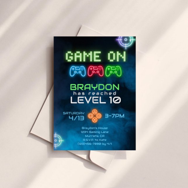 Jeu Sur Invitation Du Jeu Vidéo (Créateur téléchargé)