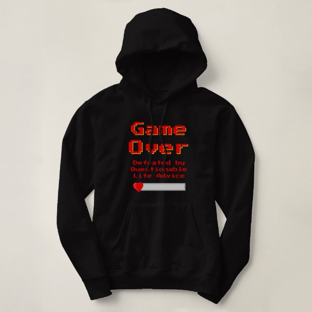 Jeu sur le Sweatshirt Sweat - shirt à capuche de m (Design devant)