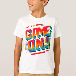 Jeu sur T-shirt pour enfants