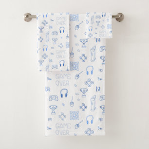 Jeu vidéo doodle thème PC gamer