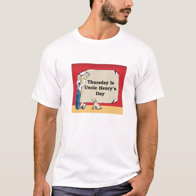 Jeudi T-shirt d'oncle Henry (Devant)