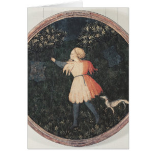 Jeune fauconnier, école florentine