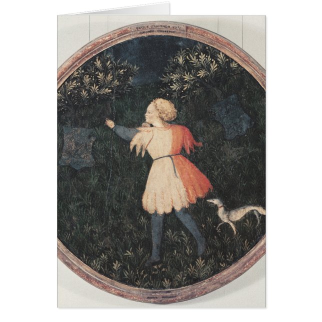 Jeune fauconnier, école florentine (Devant)