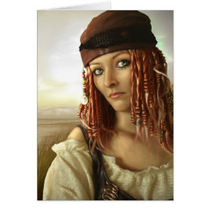 Jeune fille de pirate