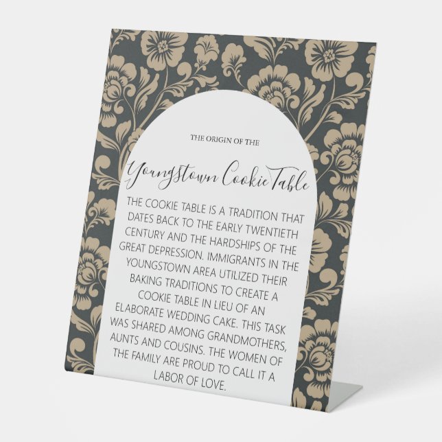 JEUNE MARIAGE DE SIGNE DE TABLEAU DE COOKIE (Recto)