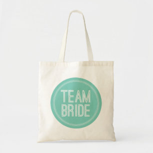 Jeune mariée d'équipe - sac fourre-tout à mariage