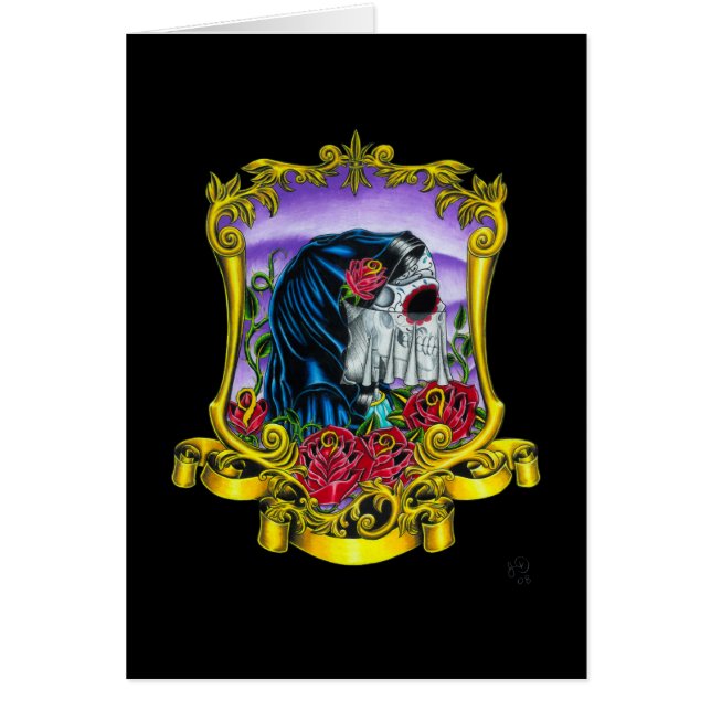 Jeune mariée squelettique (Devant)