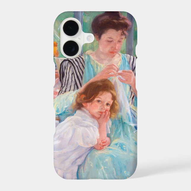 Jeune Mère Couturière, Mary Cassatt (Verso)