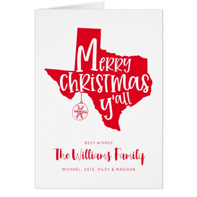 JEUNE NOËL, YALL | Texas Holiday Wings (Devant)