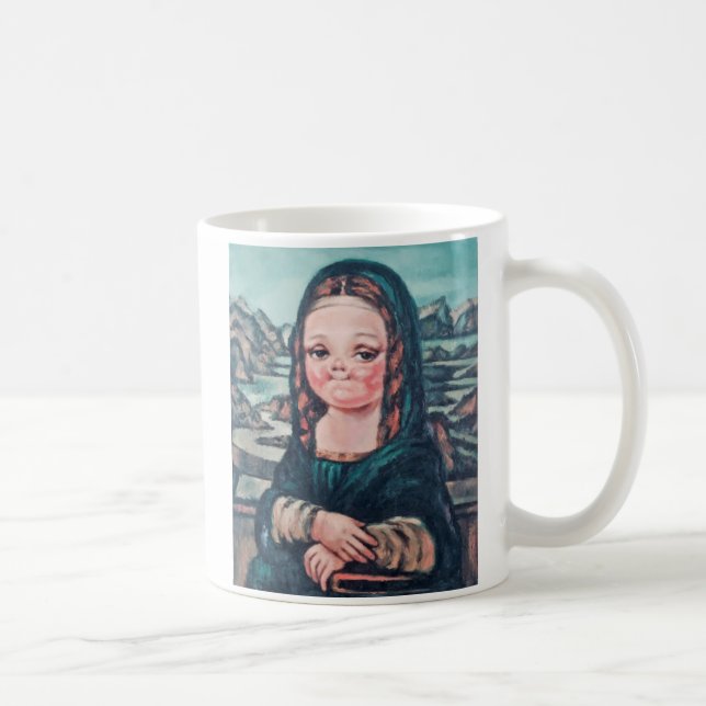 Jeune tasse de Mona par des contes des déchets (Droite)