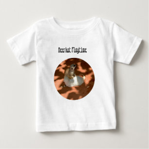 Jeunes Frères Meerkat Jouer, Tshirt bébé