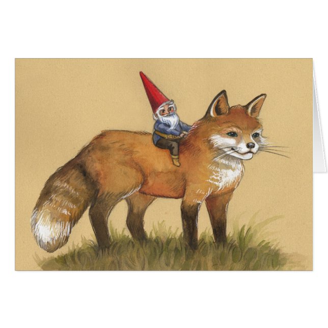 Jeunes gnome et Fox (Devant horizontal)