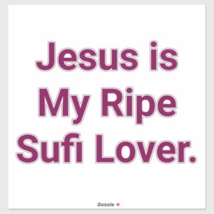 Jeuss is My Ripe Sufi Lover. Hankamer Artjunkhaus