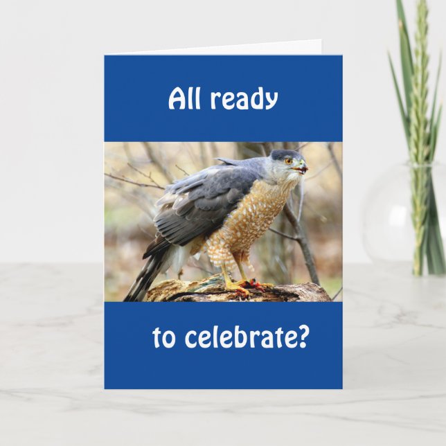 JEUX ANNIVERSAIRE DE LA CARTE "OISEAU COMÉDIQUE" (Devant)