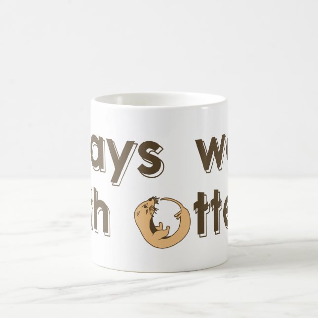 Jeux bien avec la tasse de loutres (Centre)