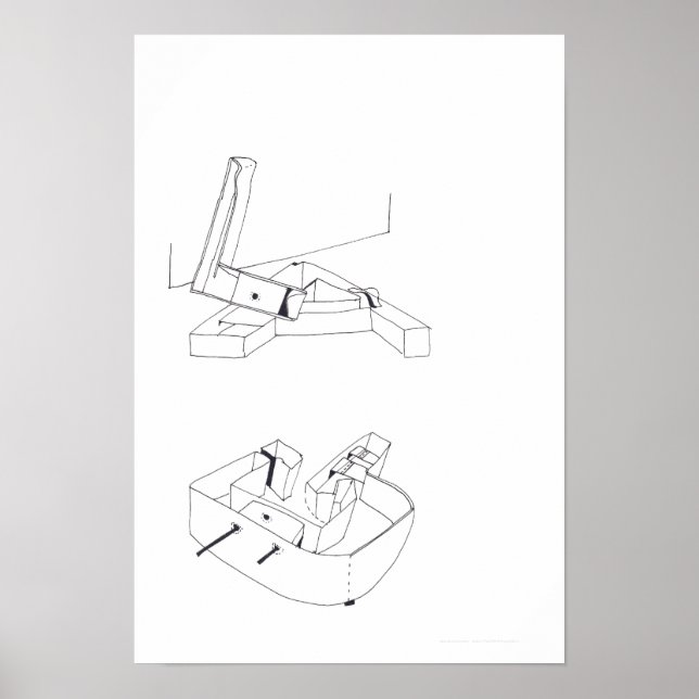 Jeux de Bâtiment LAG Monogramme Dessin 16 affiche (Devant)